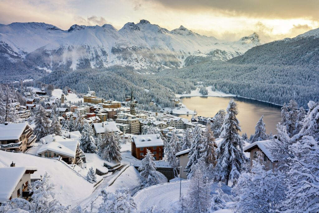 St. Moritz en Suisse