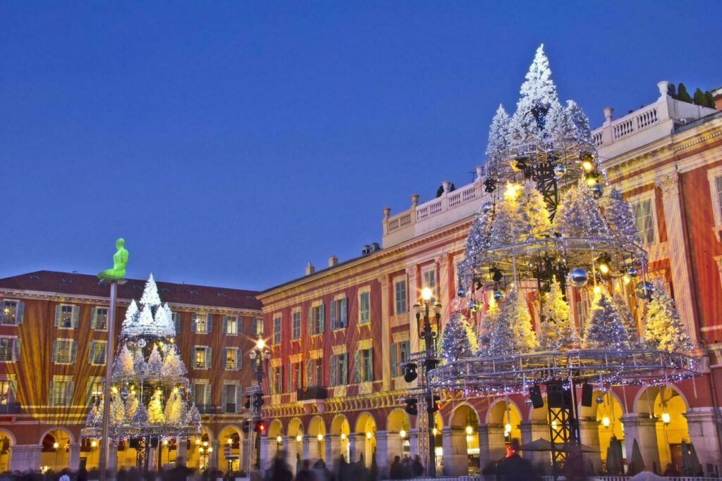 Décorations de Noël à Nice