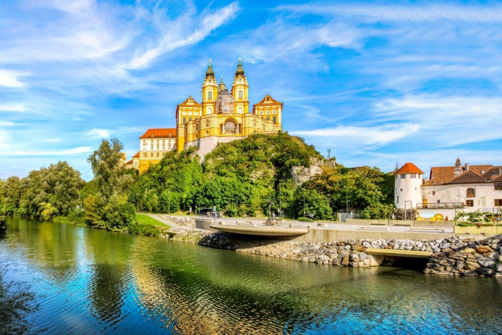 l'Abbaye de Melk en Autriche
