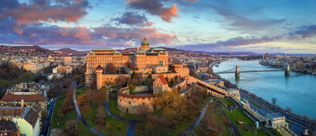 Le château de Buda en Hongrie