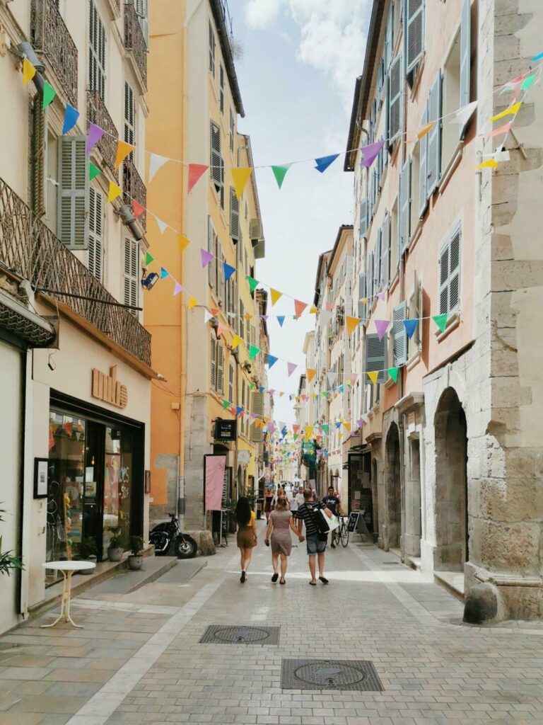 La rue des Arts de Toulon