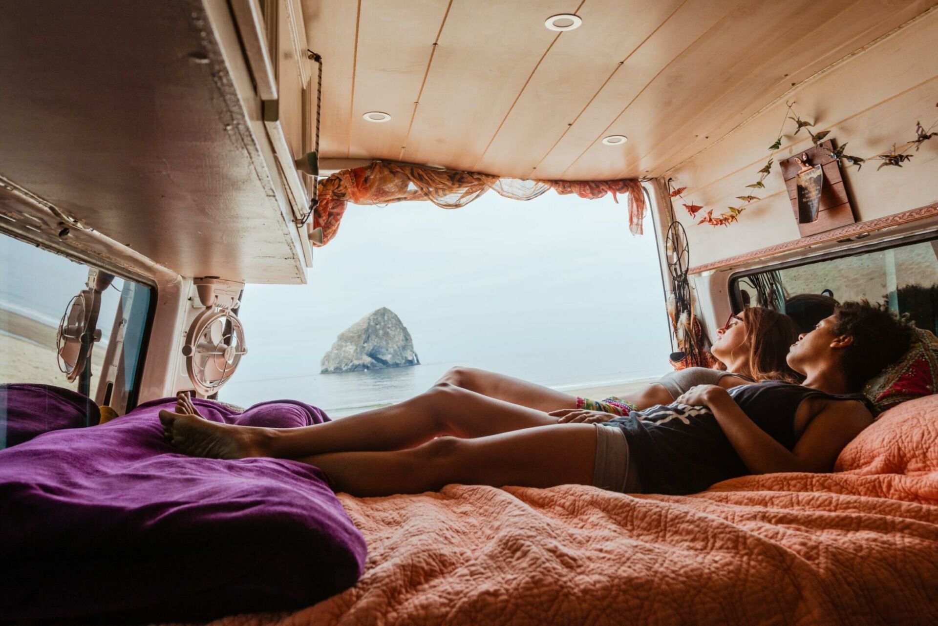Spécial vacances : on a dormi dans un van