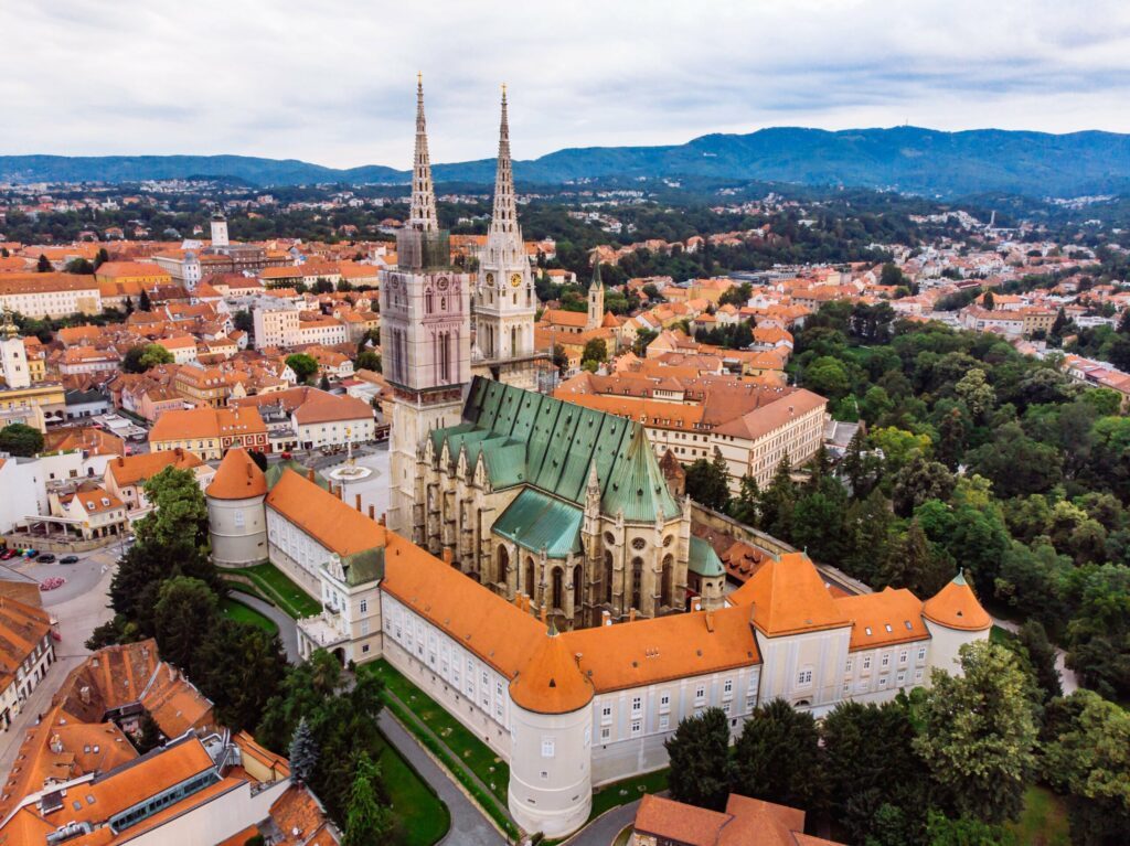 cathédrale de Zagreb