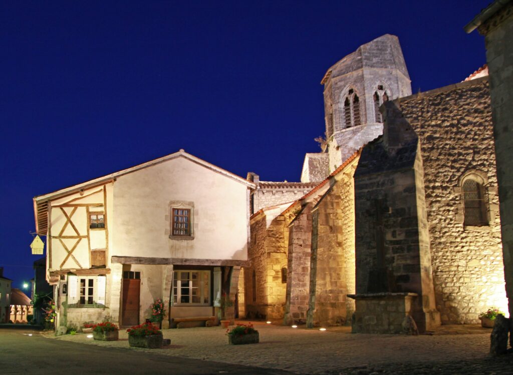 Charroux village