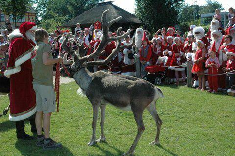 Congrès des père noël au Danemark