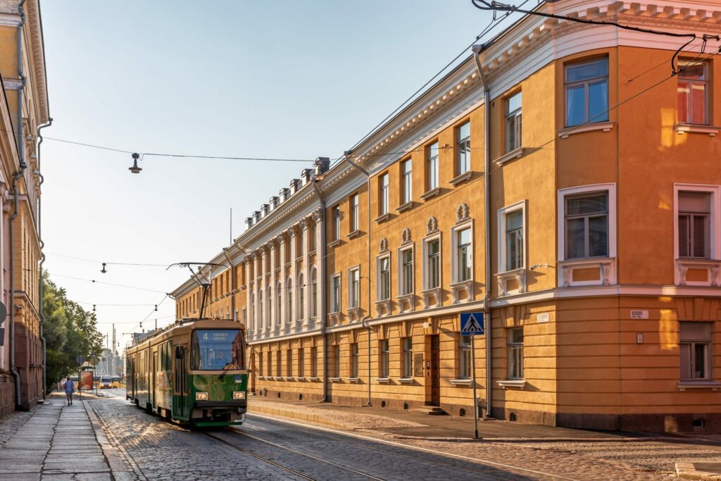 Le tramway d'Helsinki
