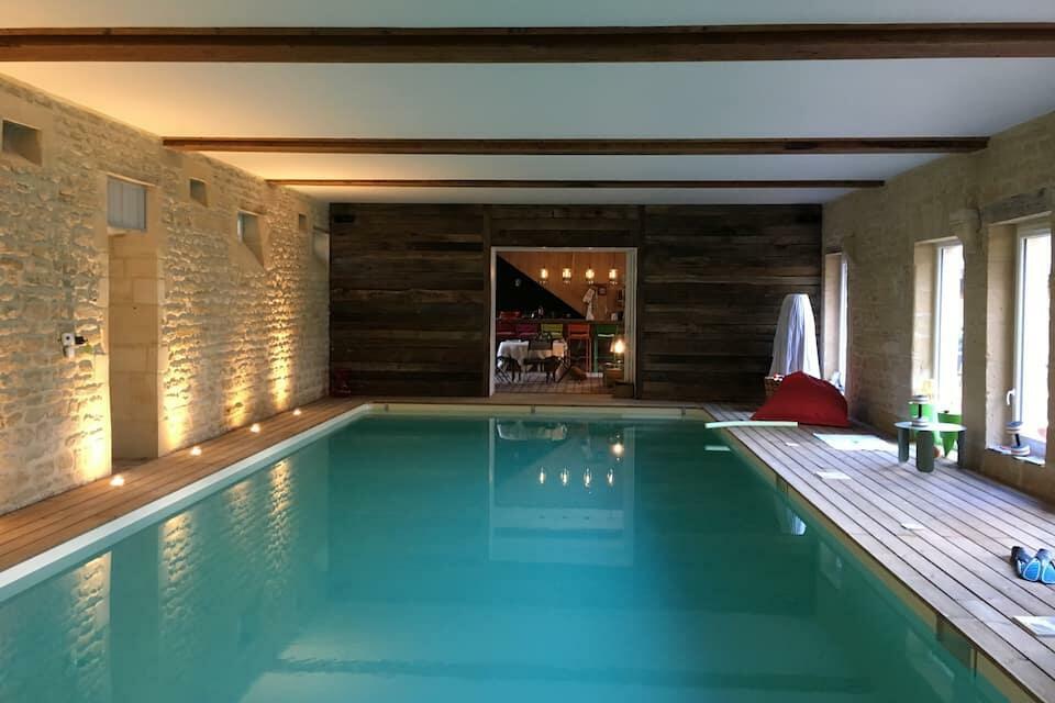 piscine chauffée Normandie