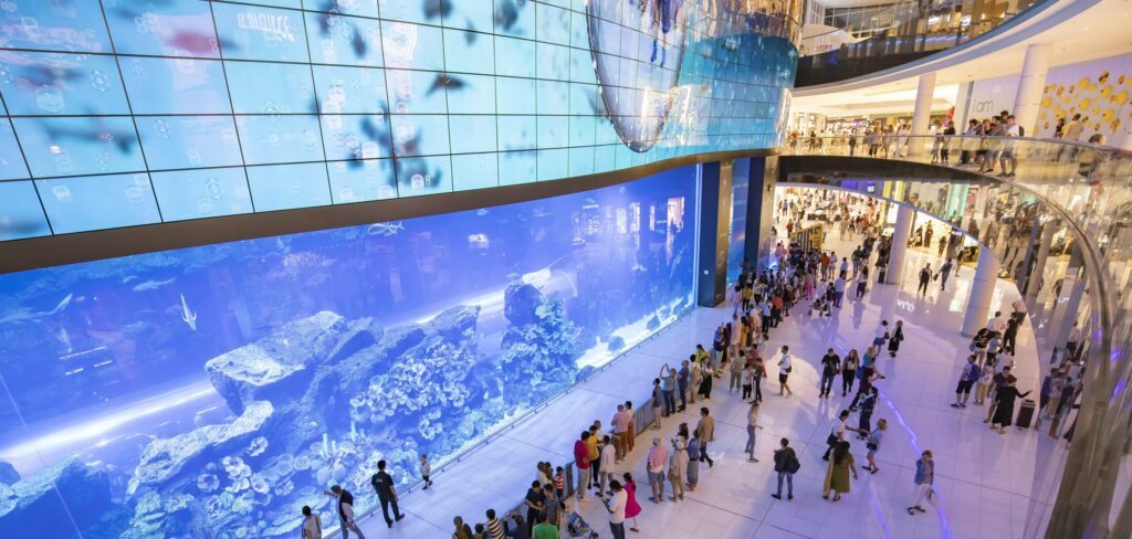 aquarium du Dubaï Mall