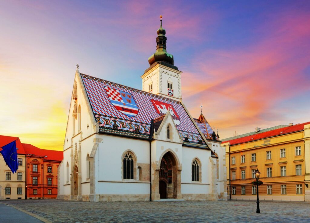 église St Mark Zagreb