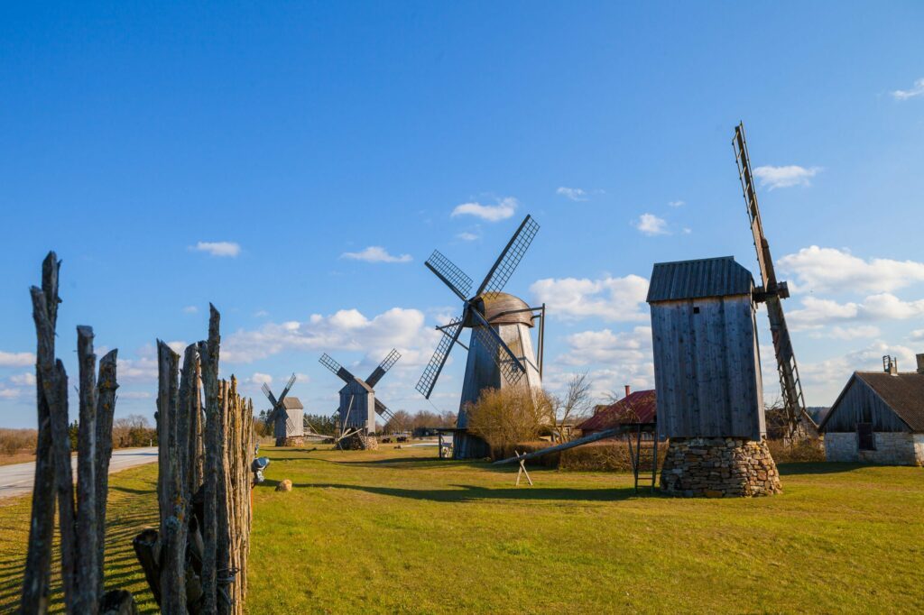 Les moulins de Angla