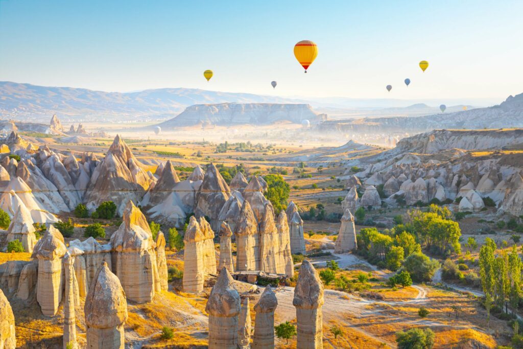 Love Valley à voir en Cappadoce