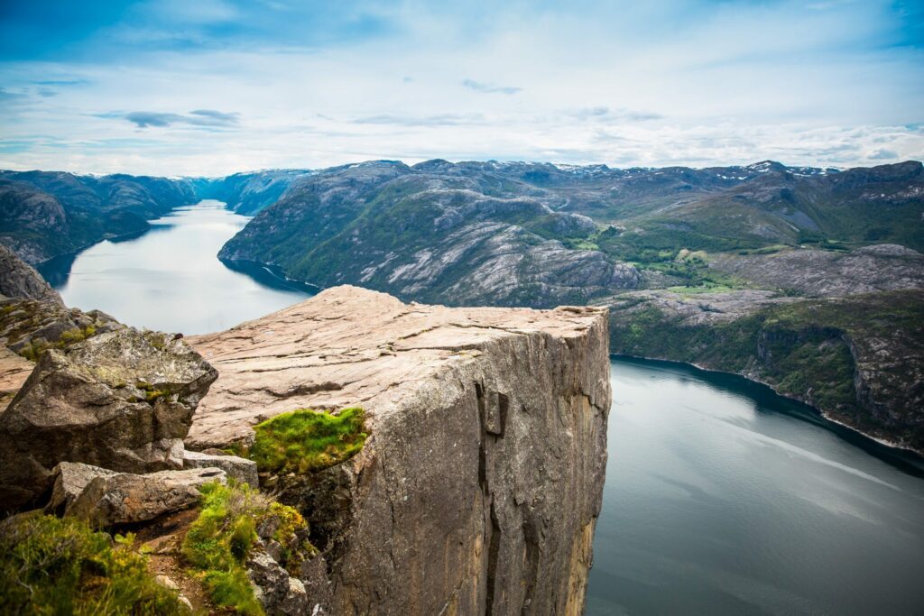 Preikestolen en Norvège