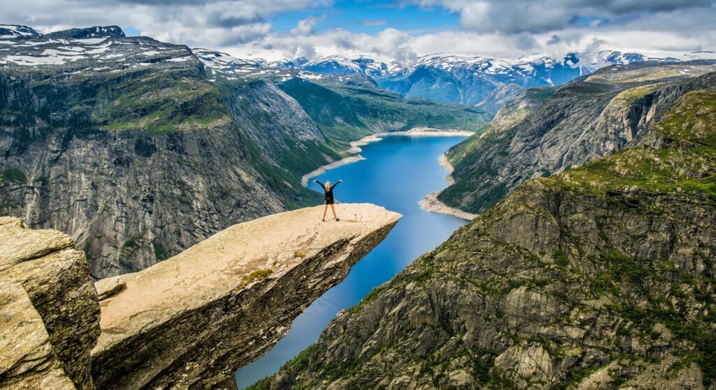 Trolltunga en Norvège