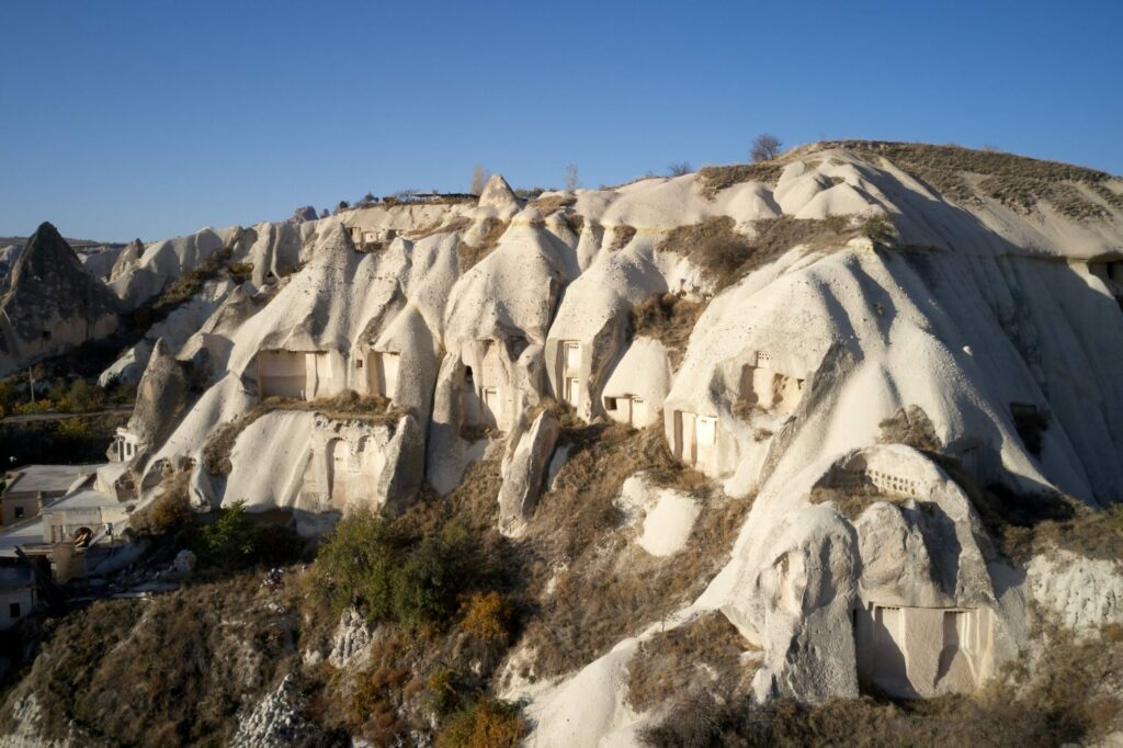 Vallée blanche en Cappadoce