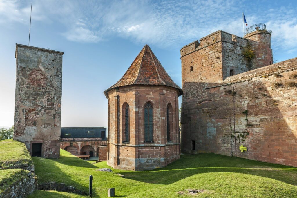 château de Lichtenberg en Alsace