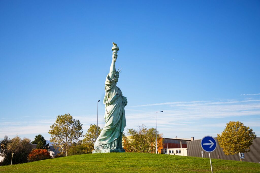 La statue de la liberté de Colmar