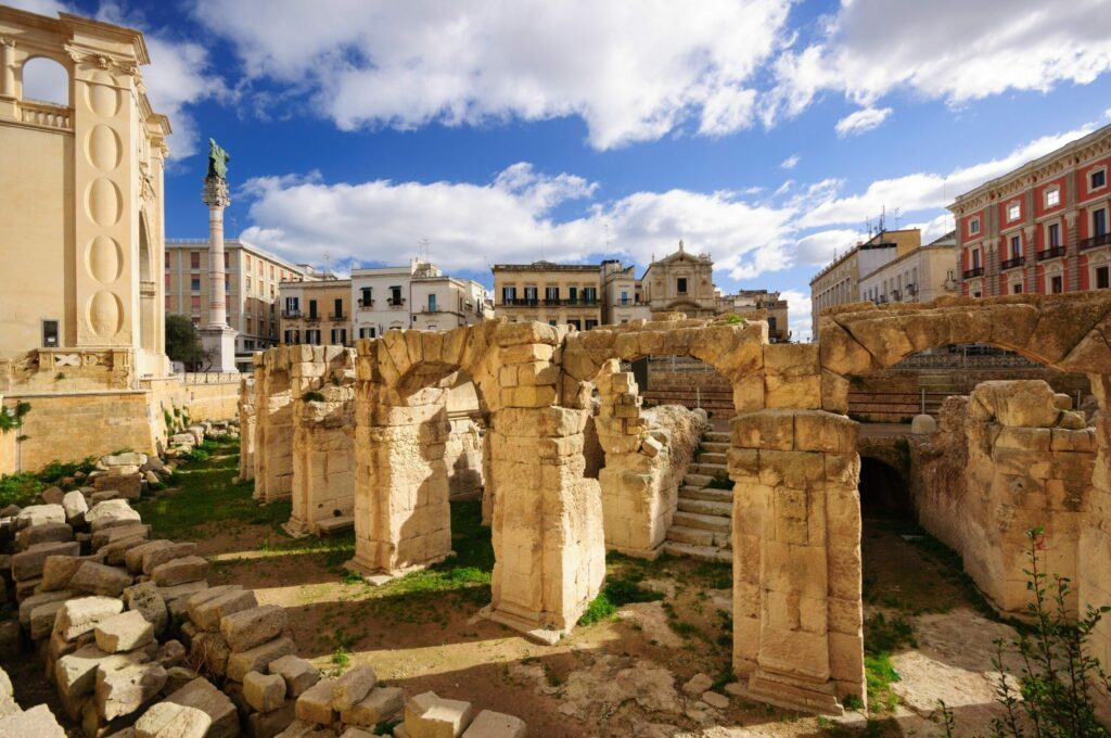 l'Amphithéâtre romain de Lecce