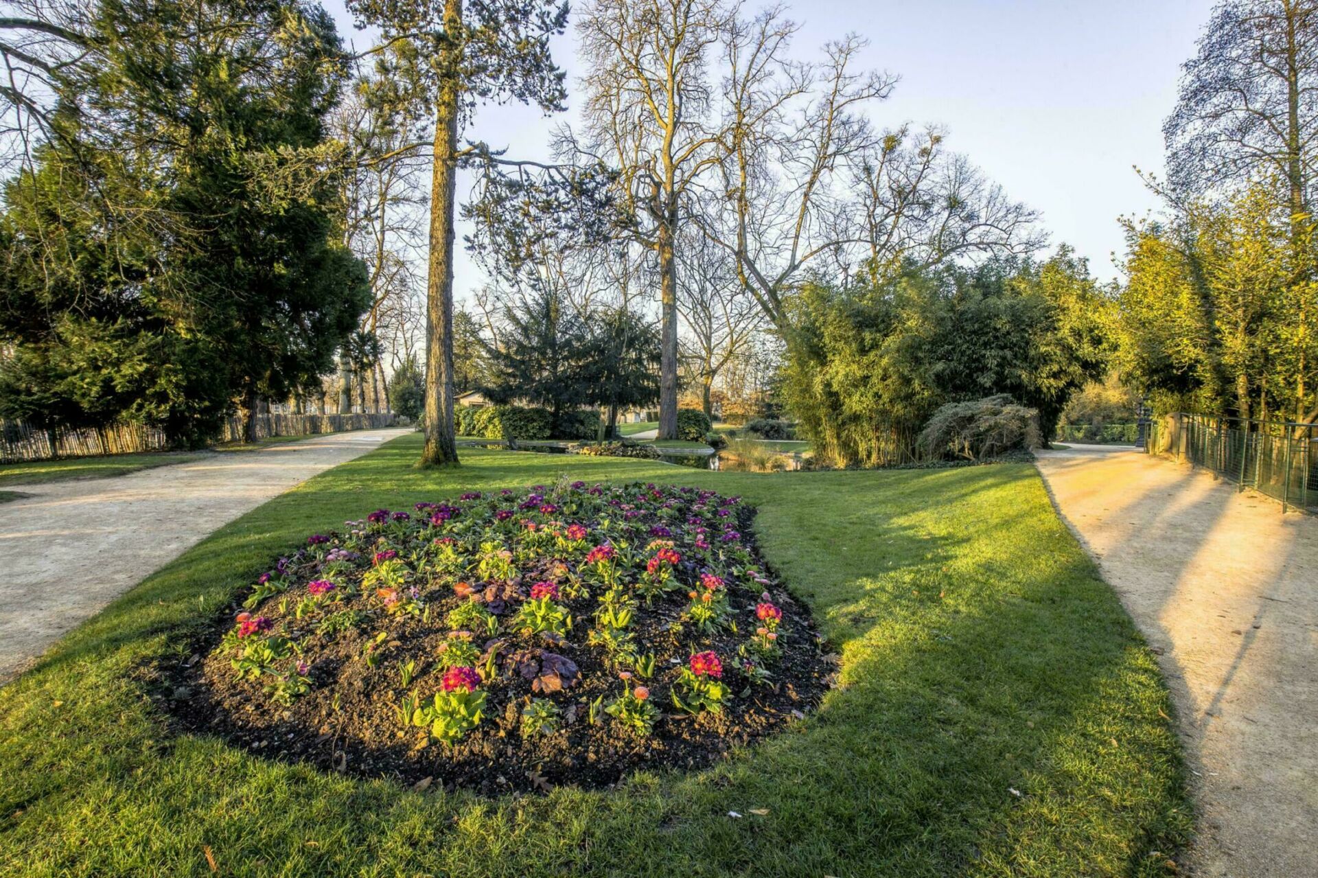 Le parc de Blossac à Poitiers