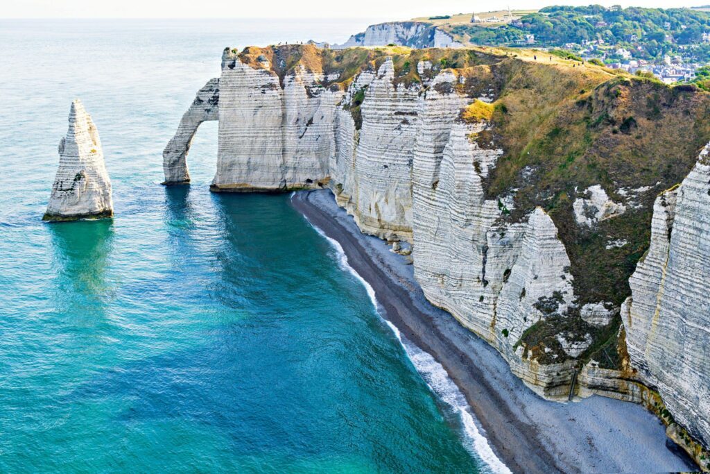 Etretat, sur la côte d'Albâtre