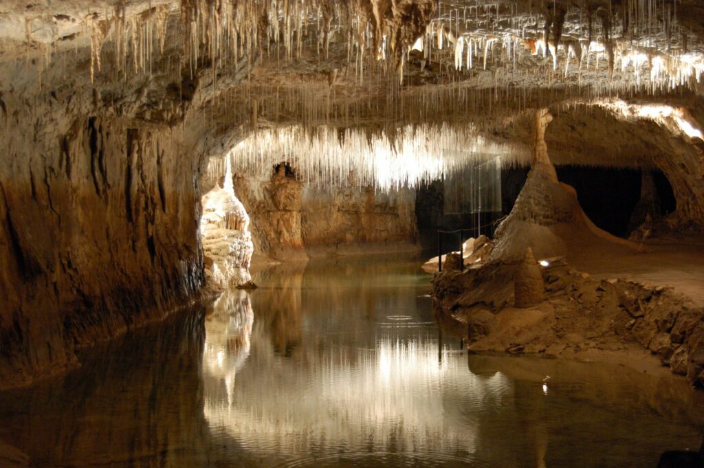 grotte de Choranche dans le parc naturel du Vercors