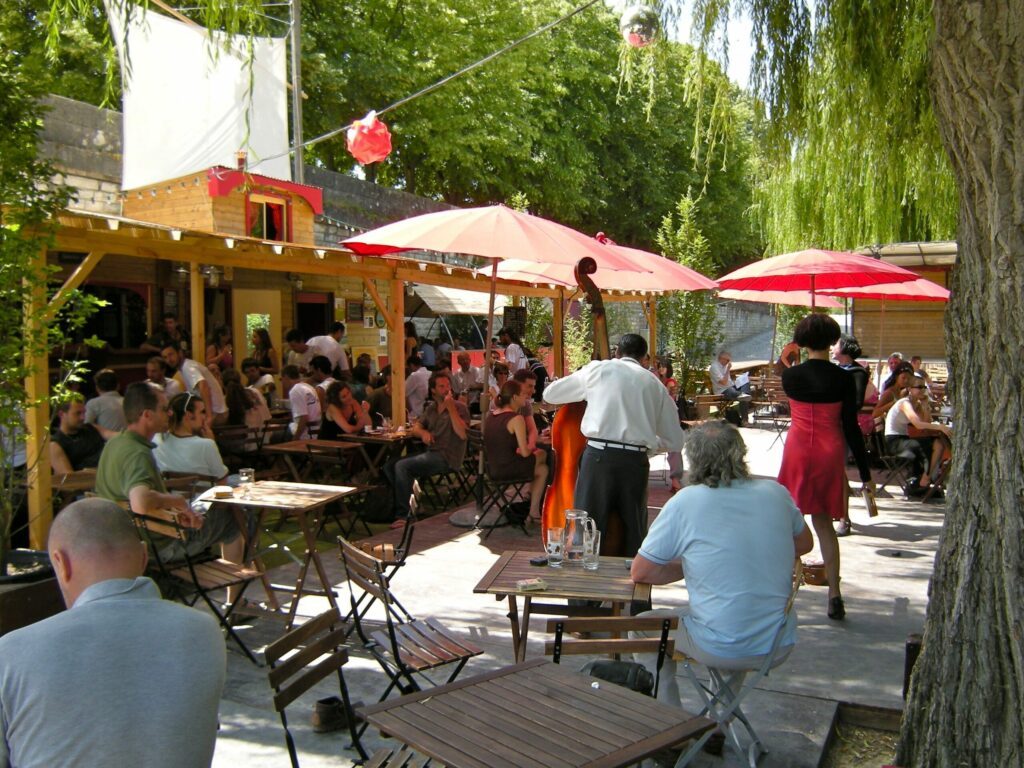 La guinguette de Tours-sur-Loire