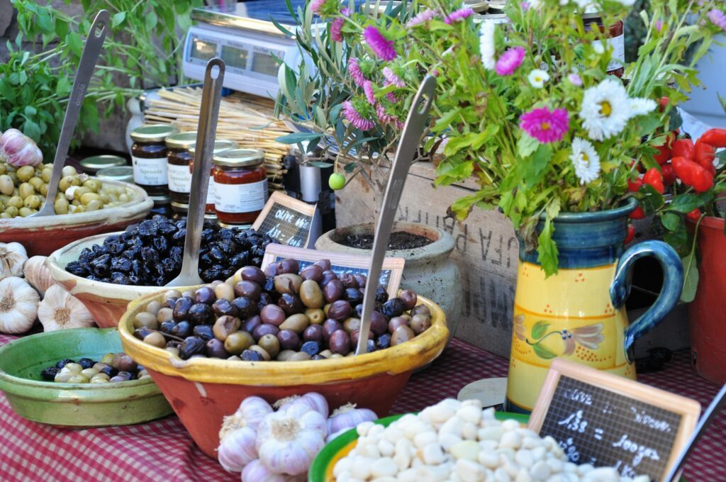 Marché en Provence