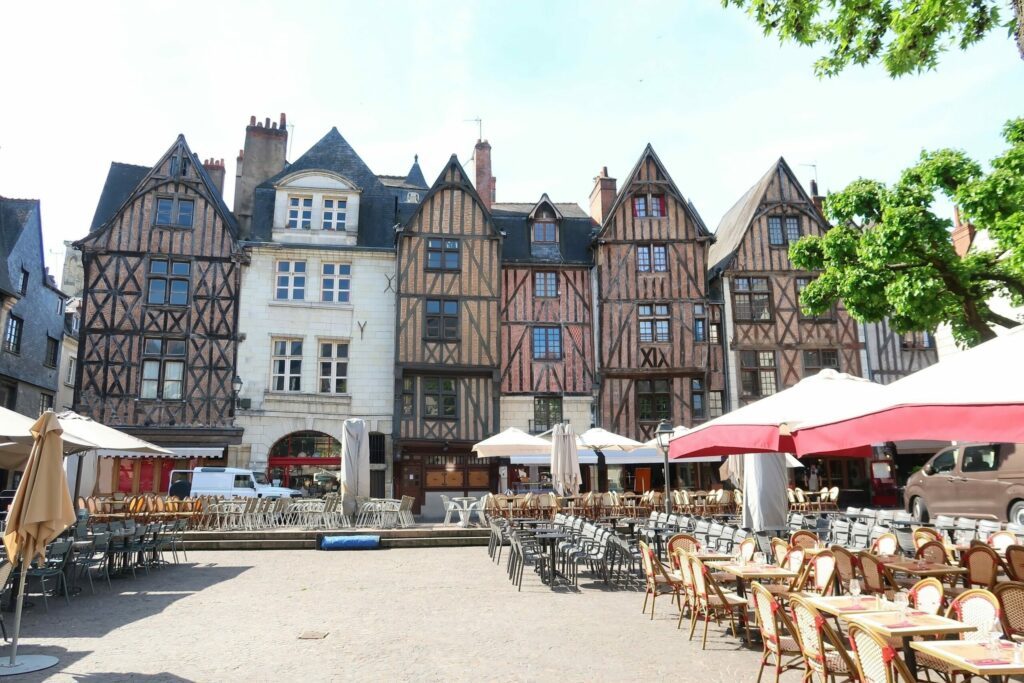 Place Plumereau à Tours