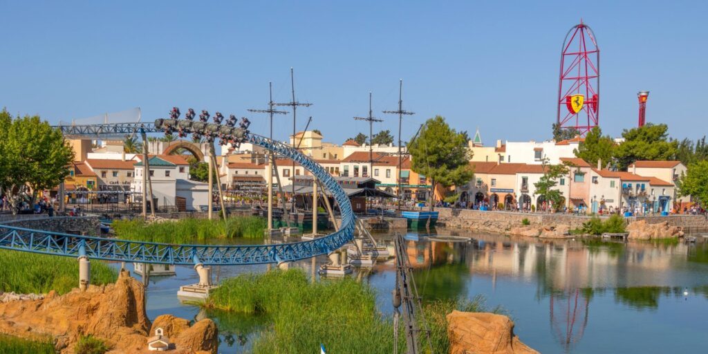 Le parc Portaventura en Catalogne