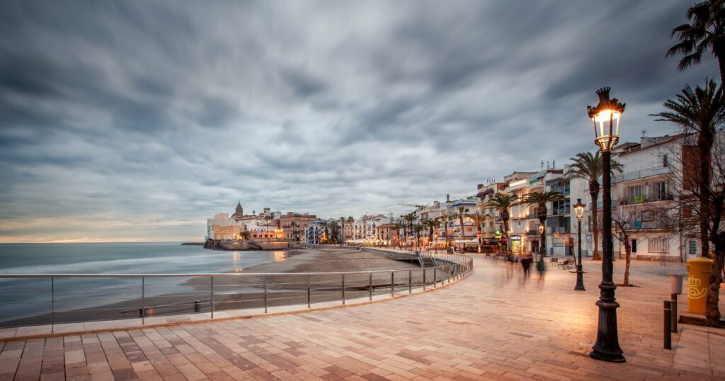 Sitges le soir