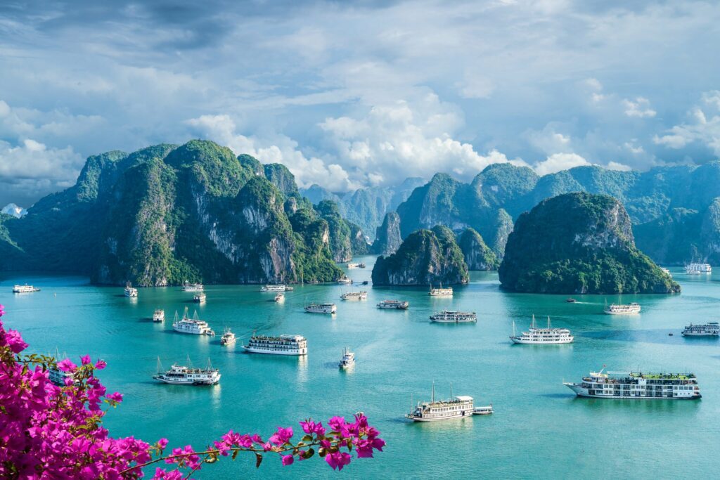 baie d'Halong au Vietnam