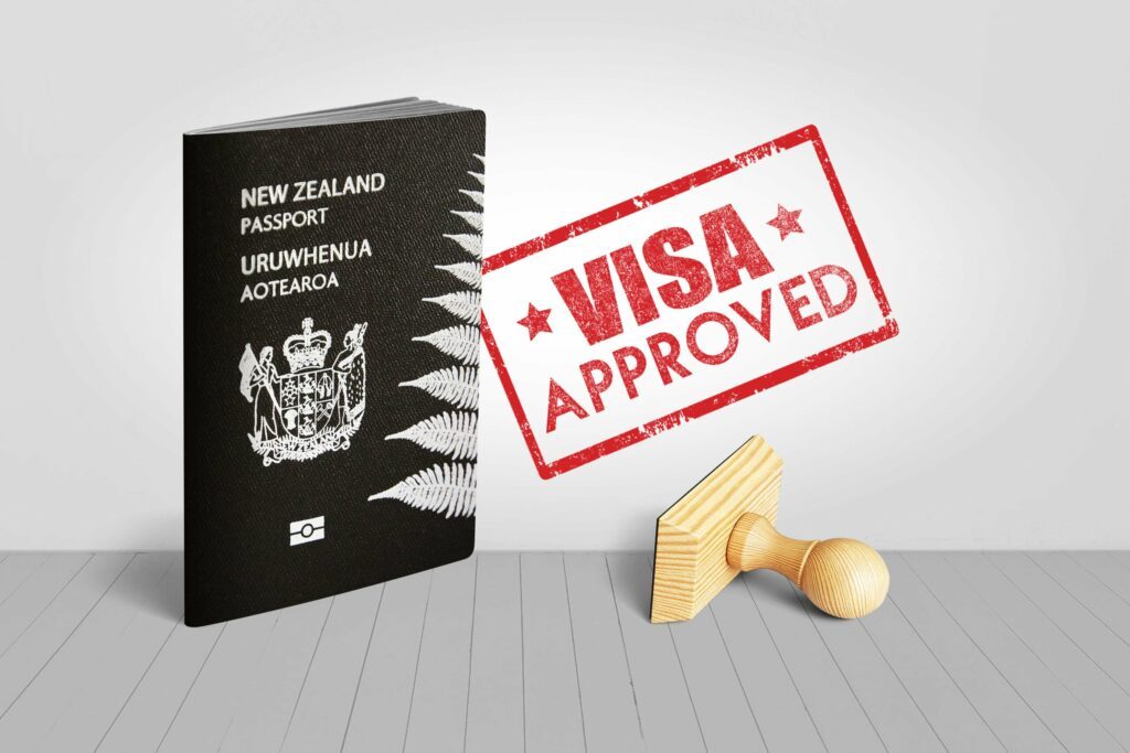 ubiegać się o wizę do Nowej Zelandii