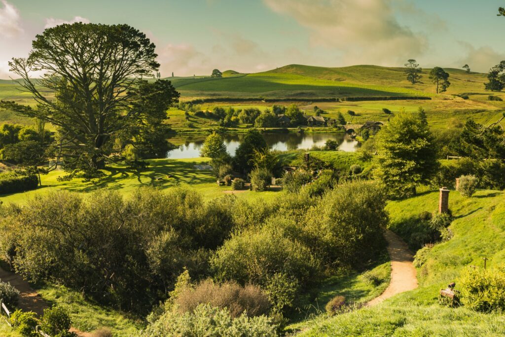 Hobbiton en Nouvelle-Zélande