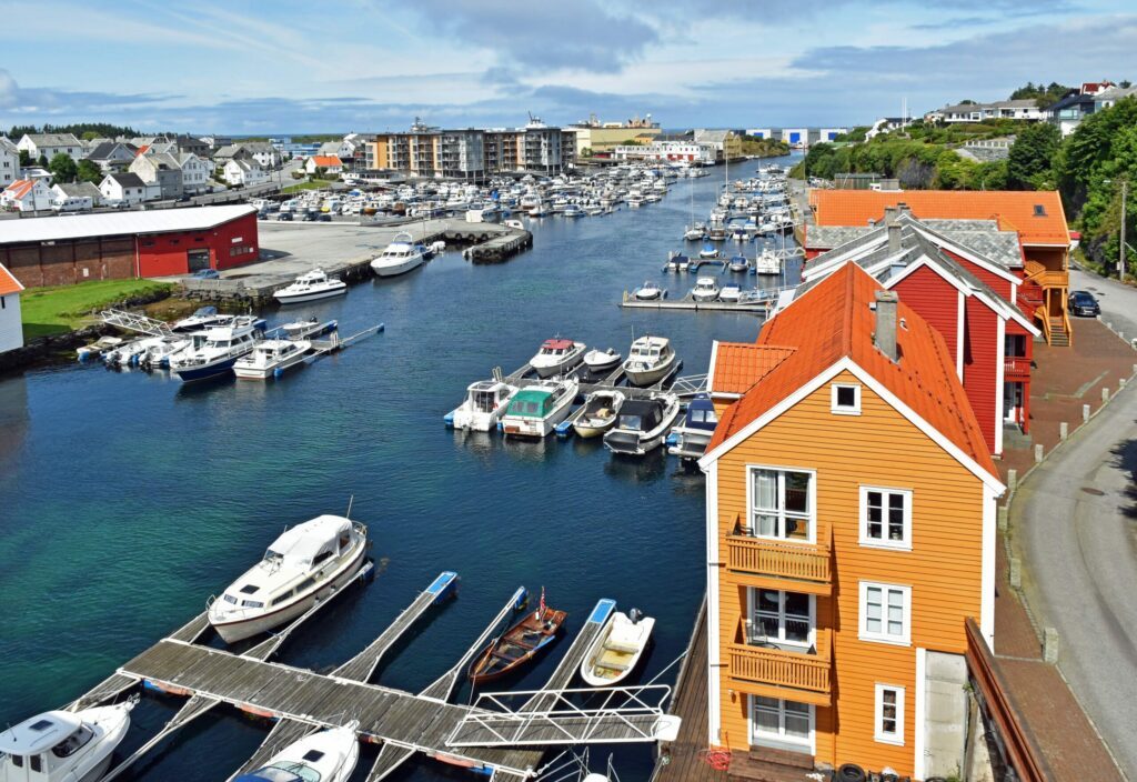 Haugesund en Norvège