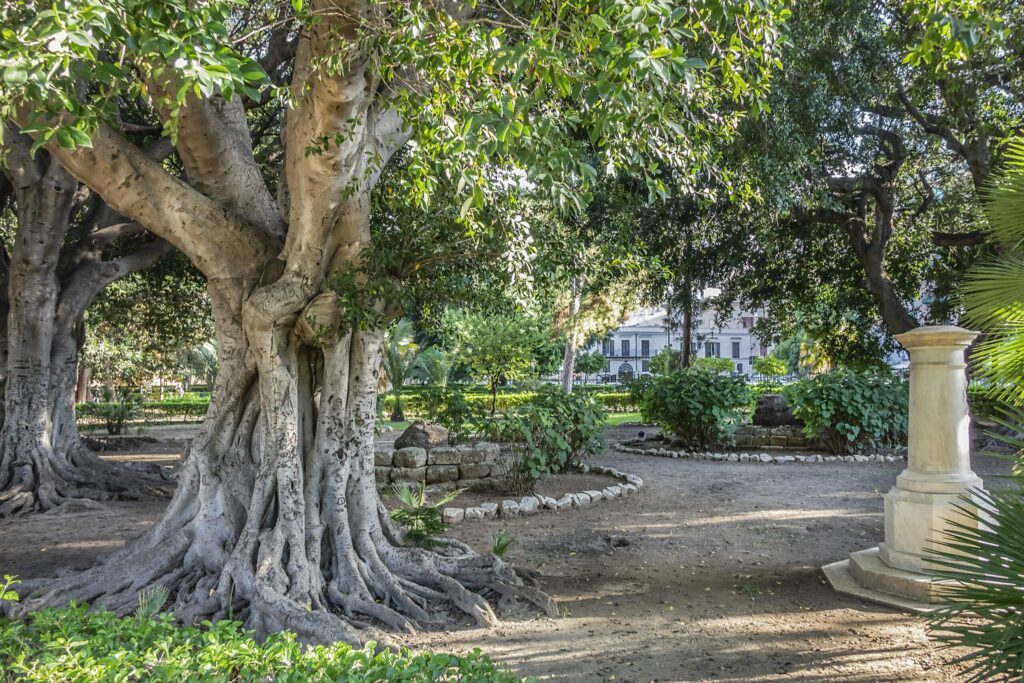 Jardin Garibaldi à Palerme