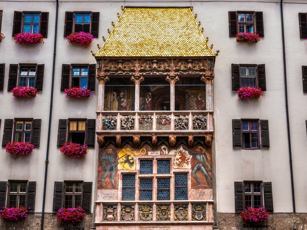 Le petit Toit d'Or à Innsbruck