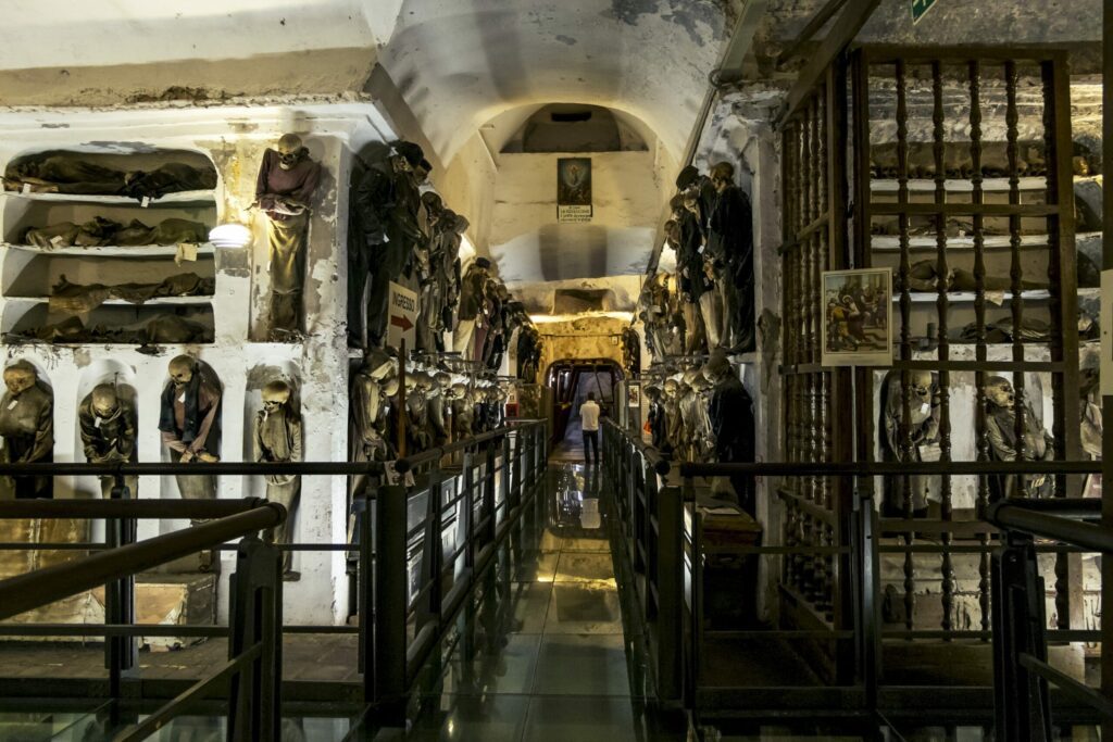 Les catacombes à faire à Palerme