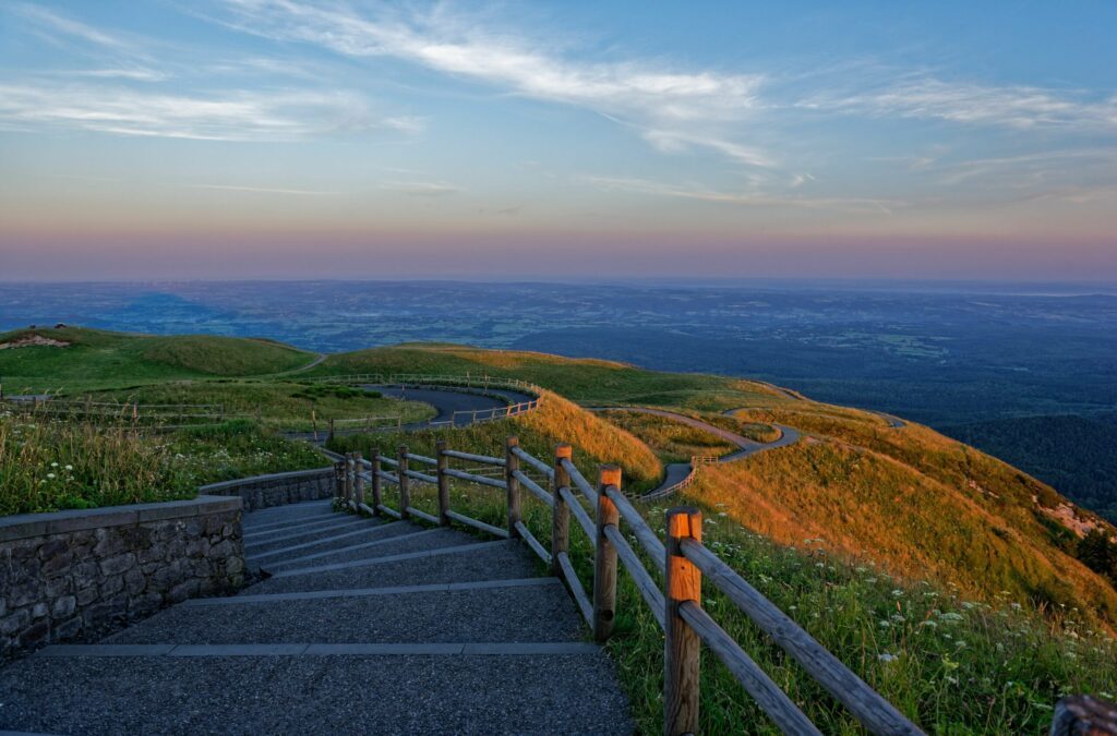 Vue depuis le sommet du Puy de Dôme