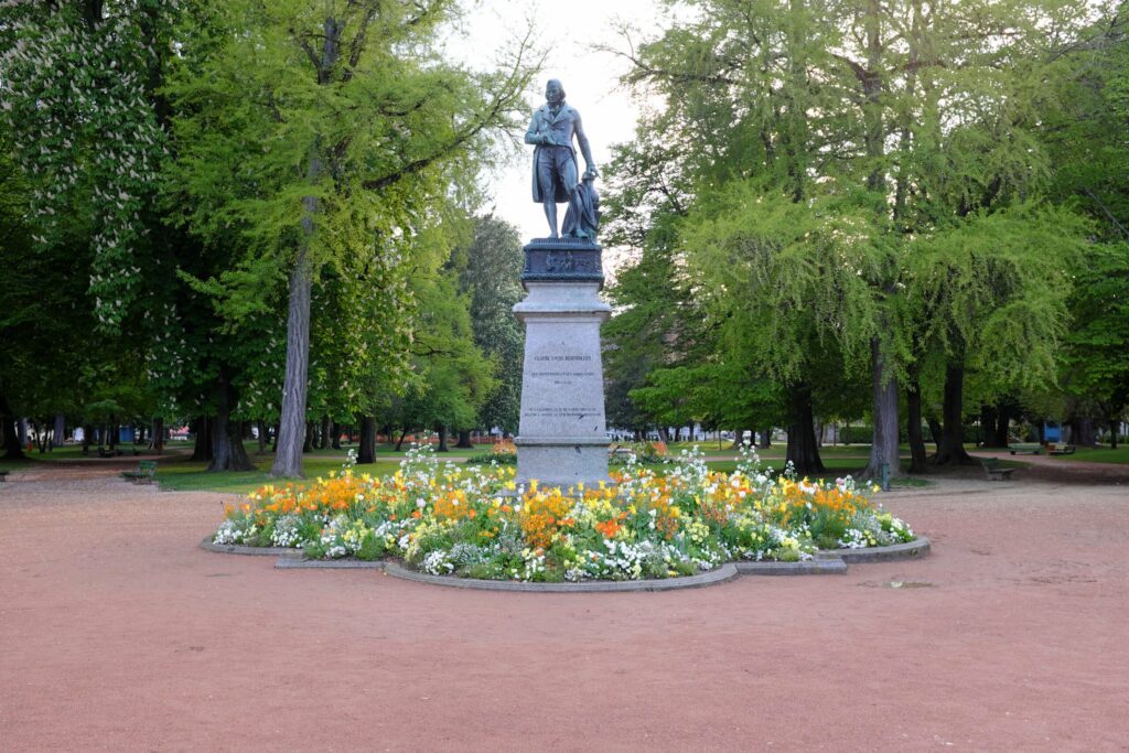 Le jardin de l'Europe à faire à Annecy