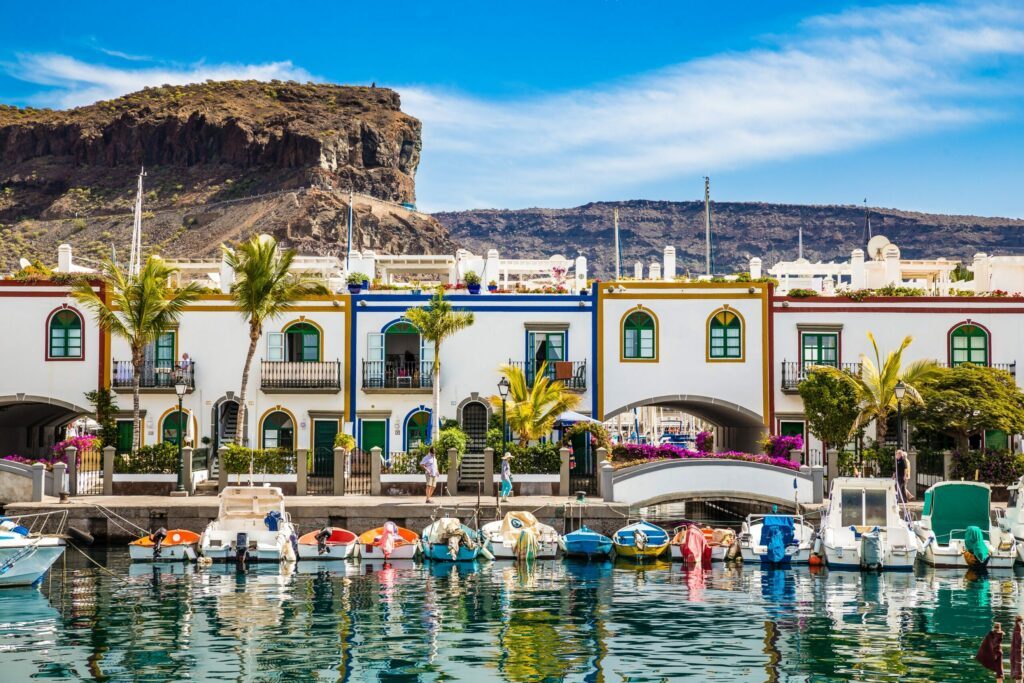 Le port de Mogan à Gran Canaria