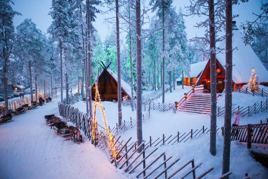 Le village du Père Noël à Rovaniemi