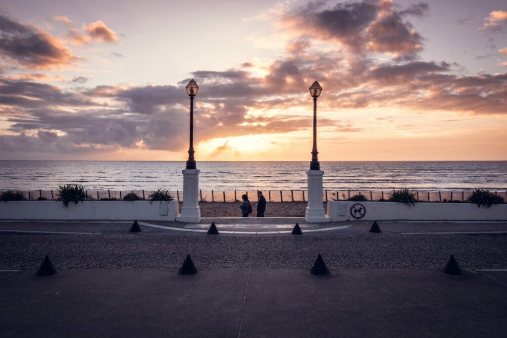 Coucher de soleil à Châtelaillon-Plage