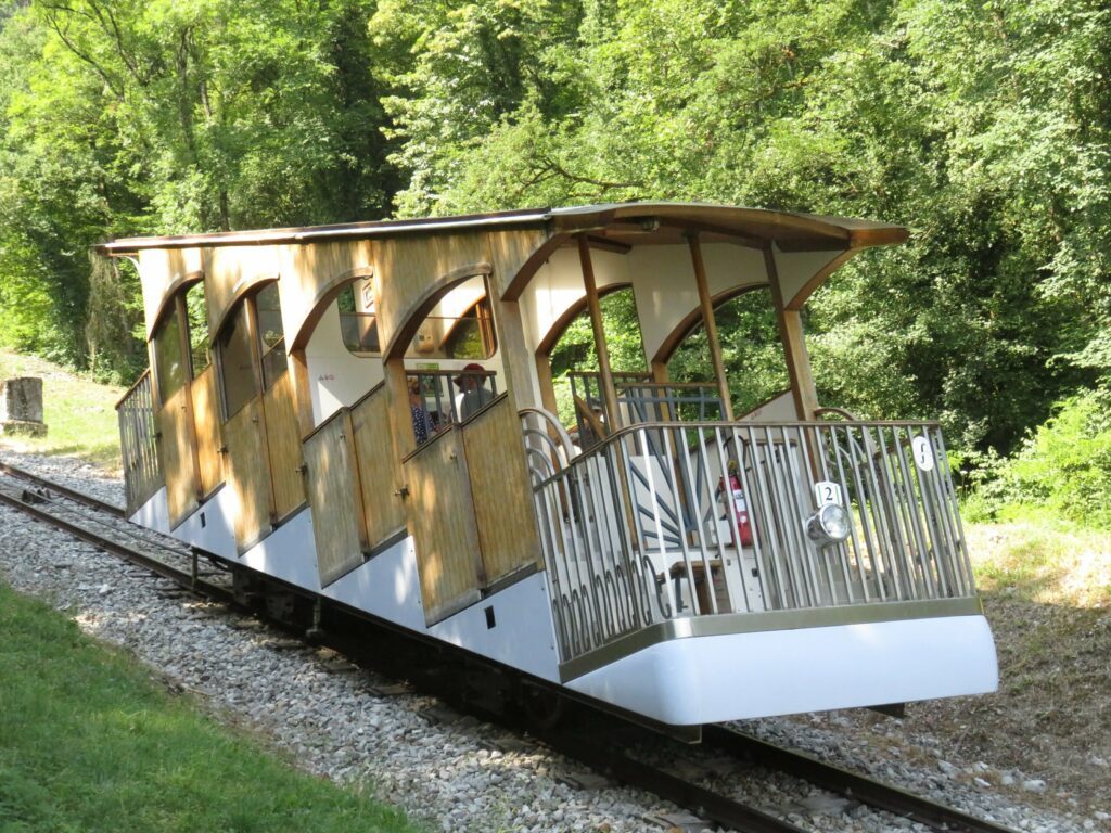 Le funiculaire de Saint-Hilaire du Touvet