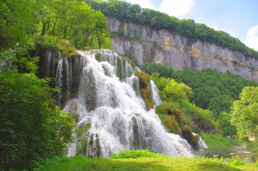 La cascade de Baume les Messieurs