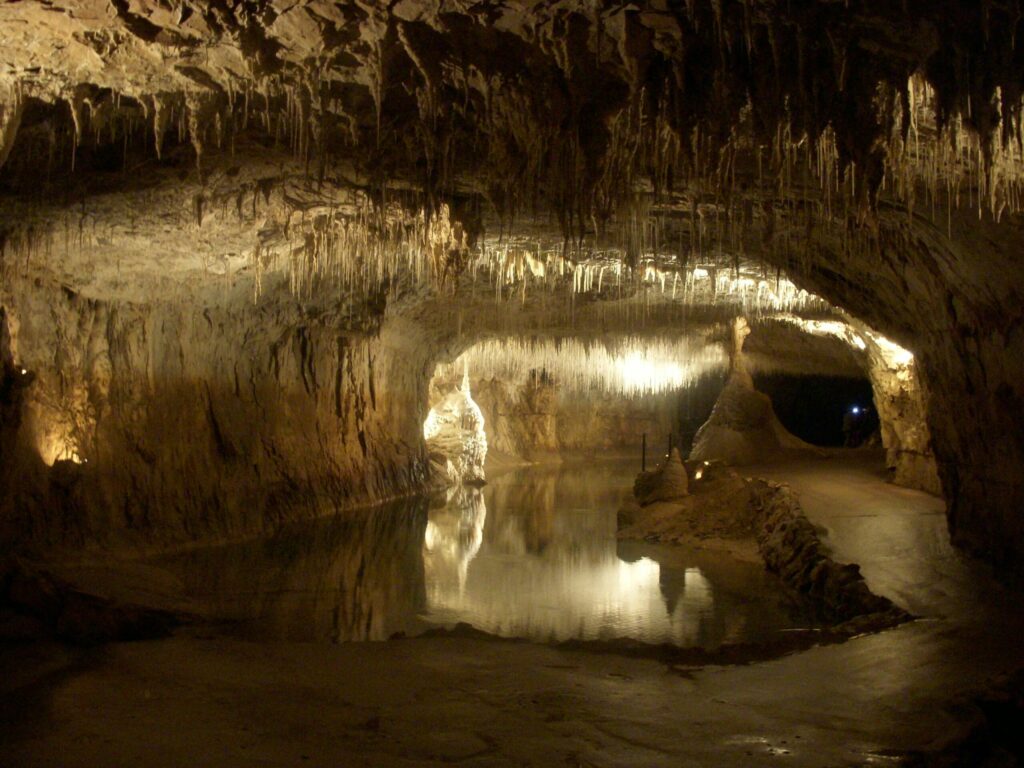 La grotte de Choranche autour de Grenoble
