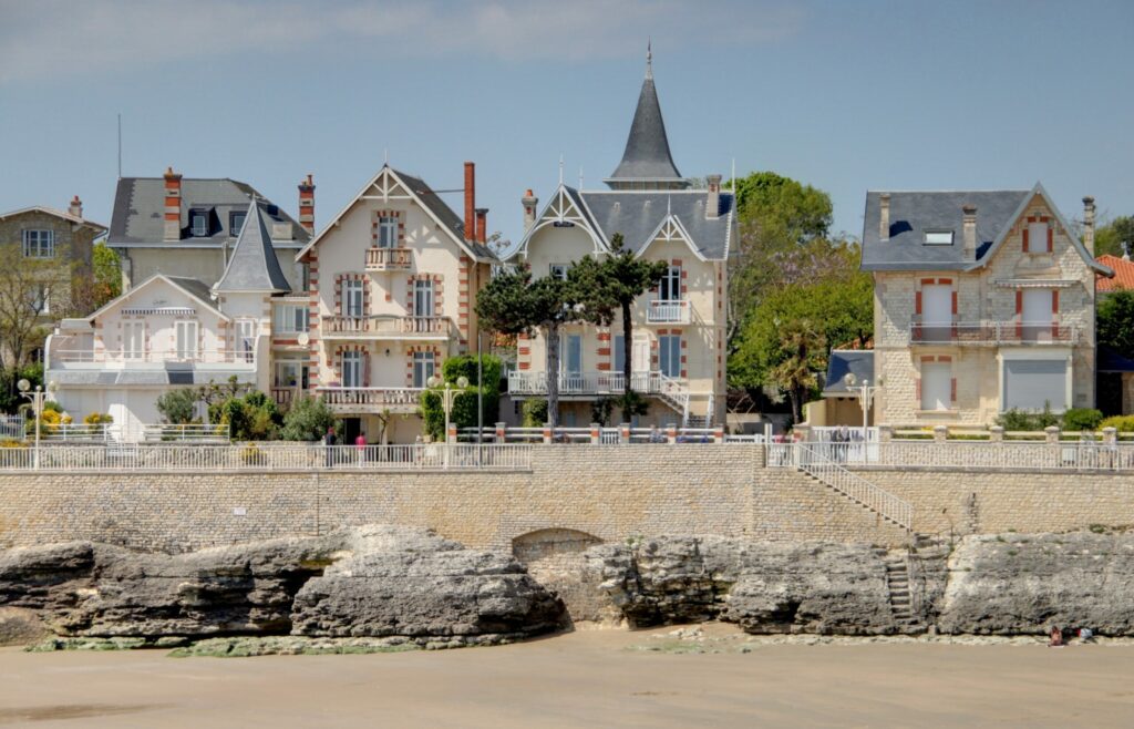 La plage de Royan