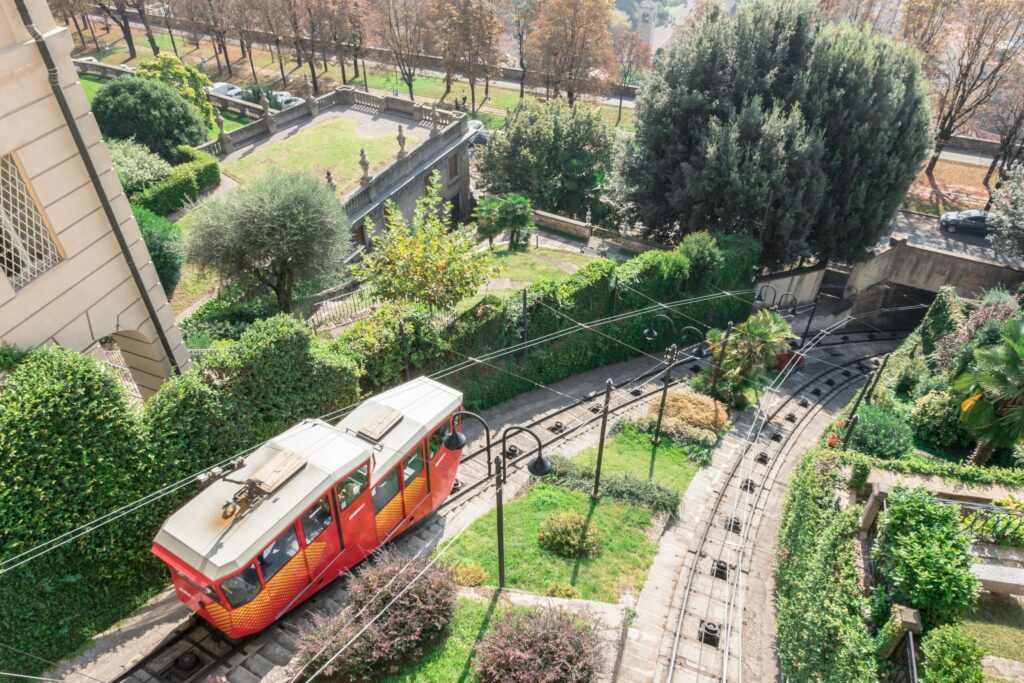 Le funiculaire de Bergame