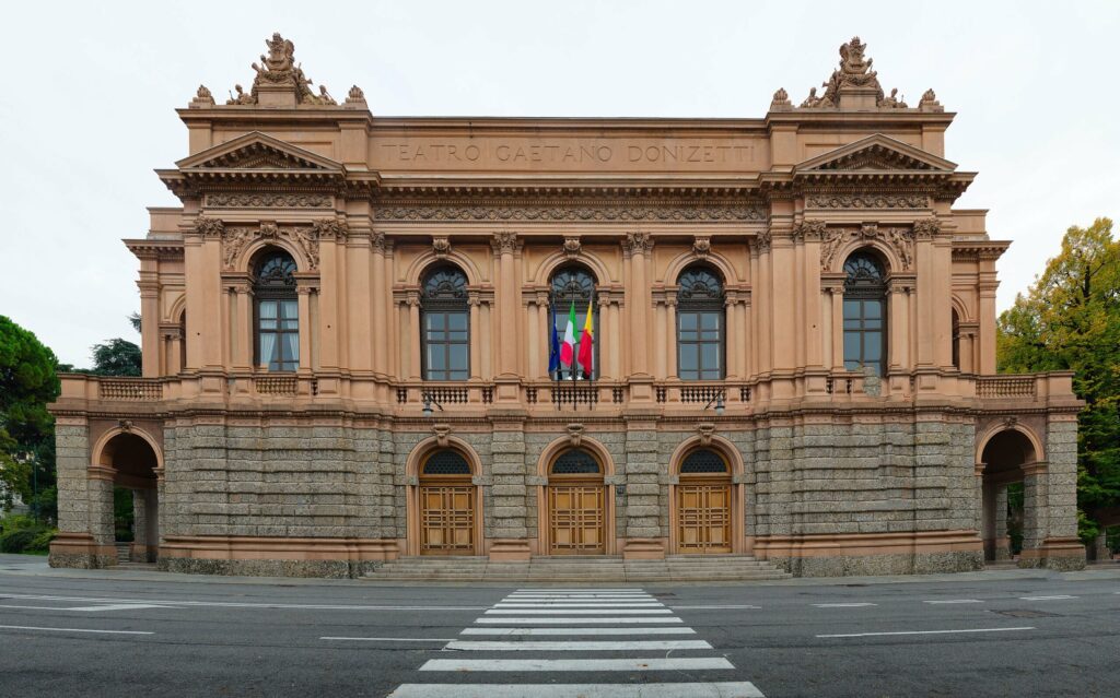 Le teatro Donizetti à faire à Bergame