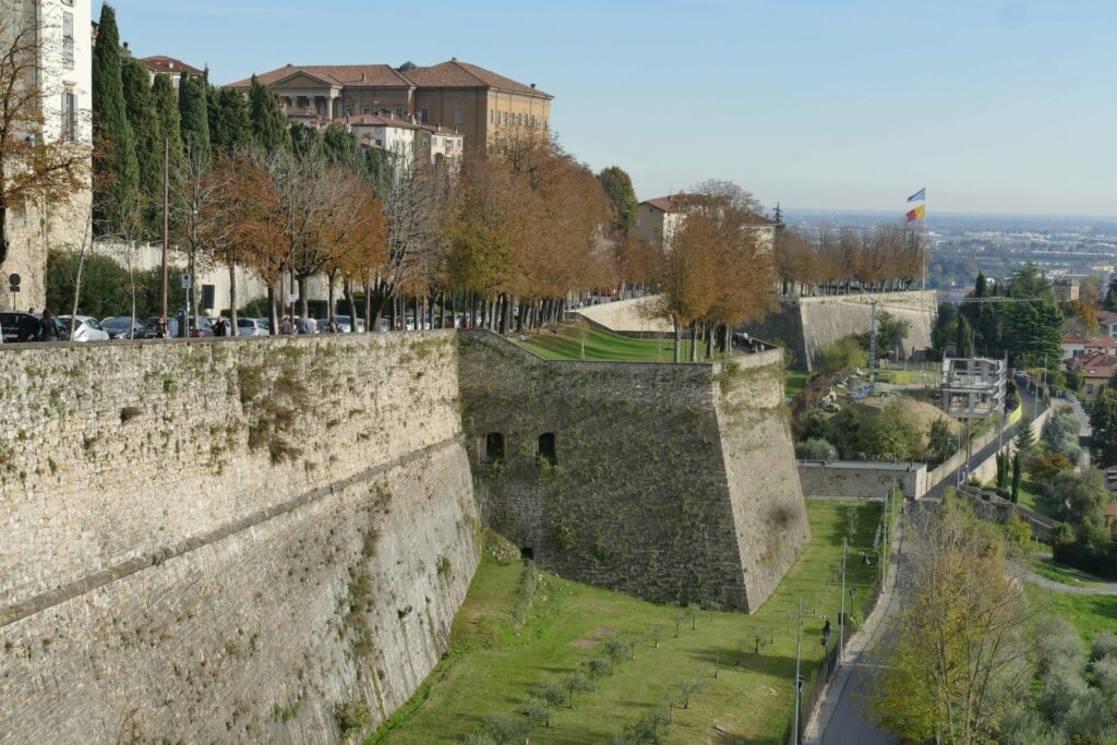 Les remparts de Bergame