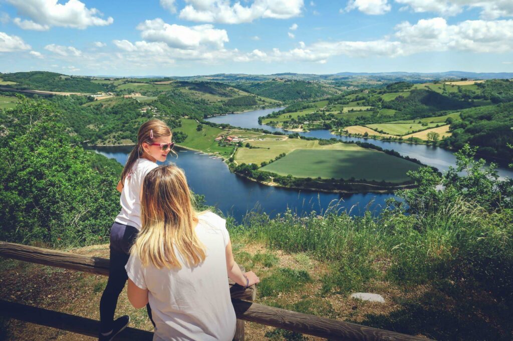 Admirer la vue sur la Loire depuis le Pêt d'Âne