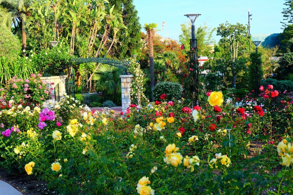 The Princess Grace Rose Garden